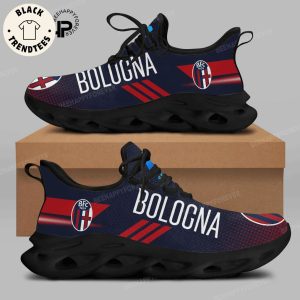 Bologna Running Blue Red Logo Design Max Soul Shoes