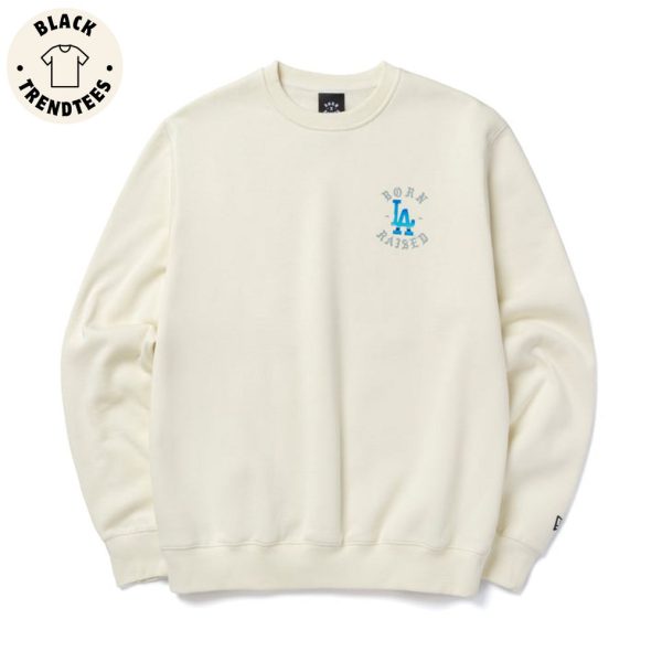 Born x Raised Dogers The Town I Live In White Design 3D Sweater