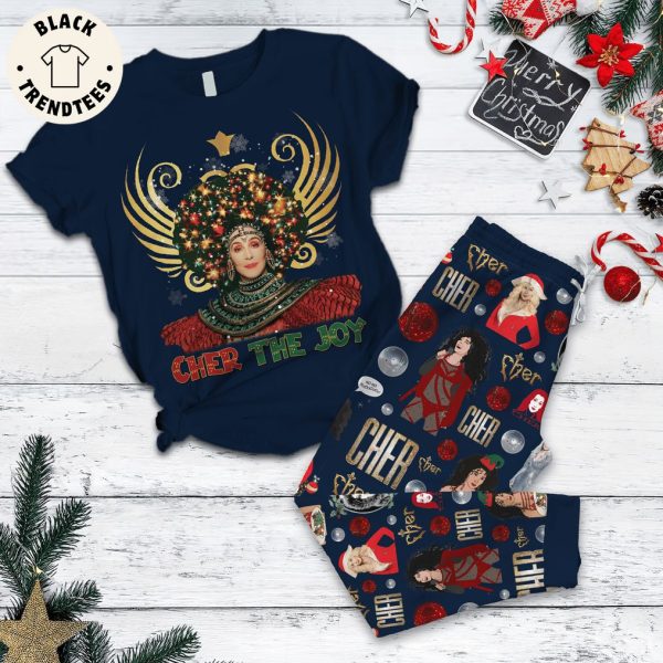 Cher The Joy Christmas Design Pajamas Set