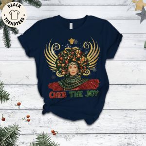 Cher The Joy Christmas Design Pajamas Set