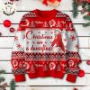 CR7 All I Want For Christmas Is the Cup Black Design 3D Sweater