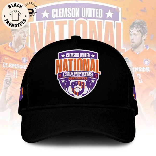 Clemson Tigers 2023 NCAA Men’s Soccer Black National Champions College Cup Design Hoodie Longpant Cap Set