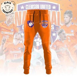 Clemson Tigers 2023 NCAA Men’s Soccer National Champions Orange Design Hoodie Longpant Cap Set