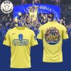 Club America Limited Edition 14 Championship Yellow Design 3D T-Shirt