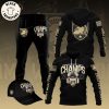 Commander In Chiefs Trophy Champs 2023 United States Military Academy Design Light Brown Hoodie Longpant Cap Set