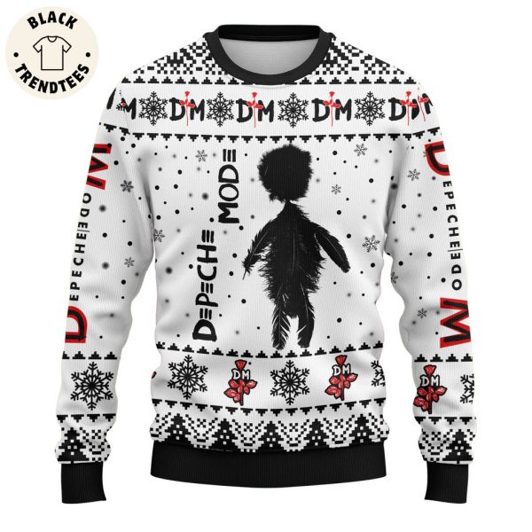 Depeche Mode White Christmas Design 3D Sweater