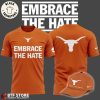 Big 12 Champions 2023 Texas Football Nike Logo Orange Design 3D T-Shirt