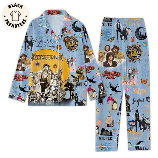 Fleetwoodmac Portrait Design Pajamas Set