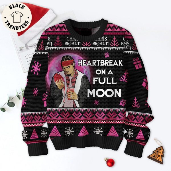 Heartbreak On A Full Moon Portrait Design 3D Sweater