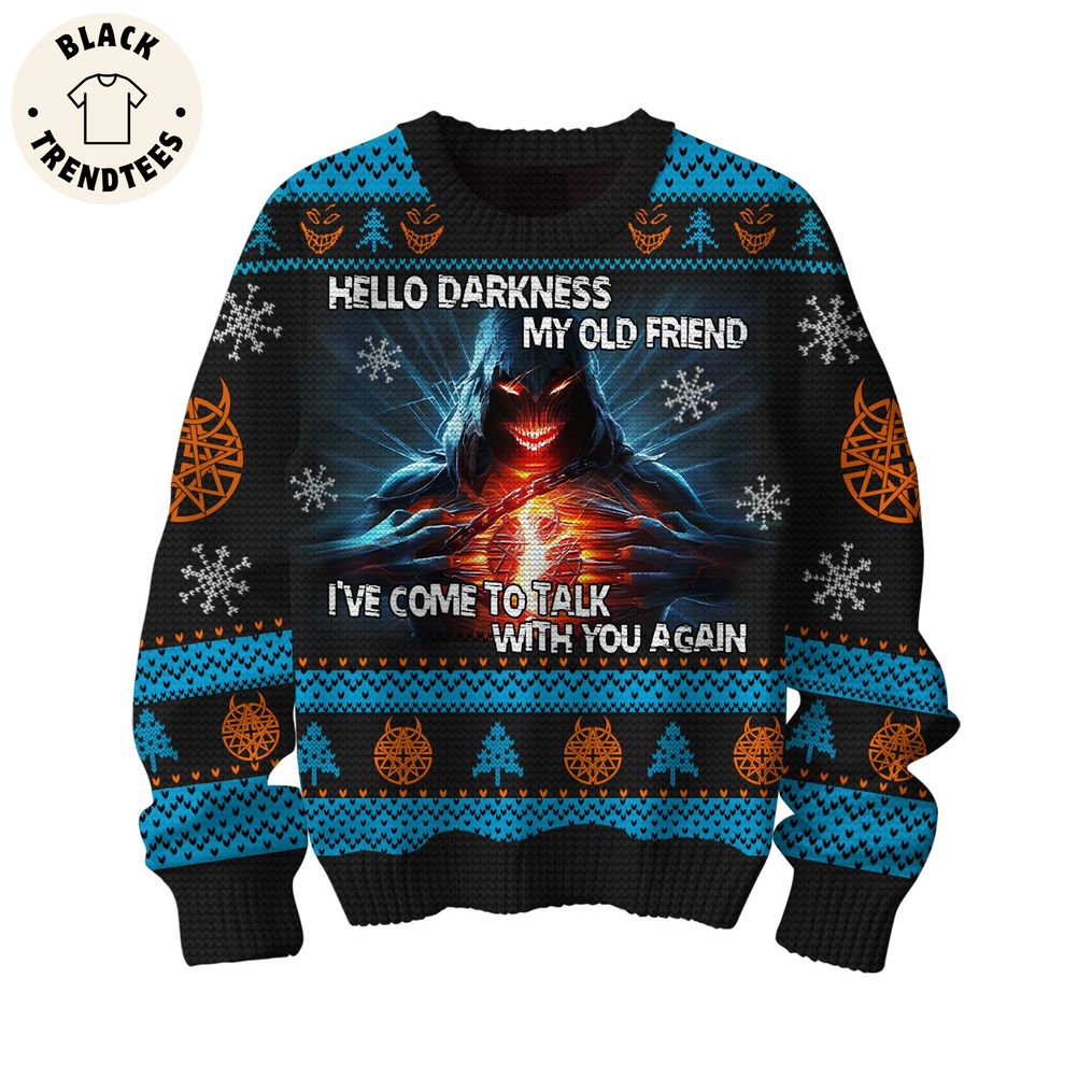 Hellow Darkness My Old Friend I've Come To Talk With You Again 3D Sweater