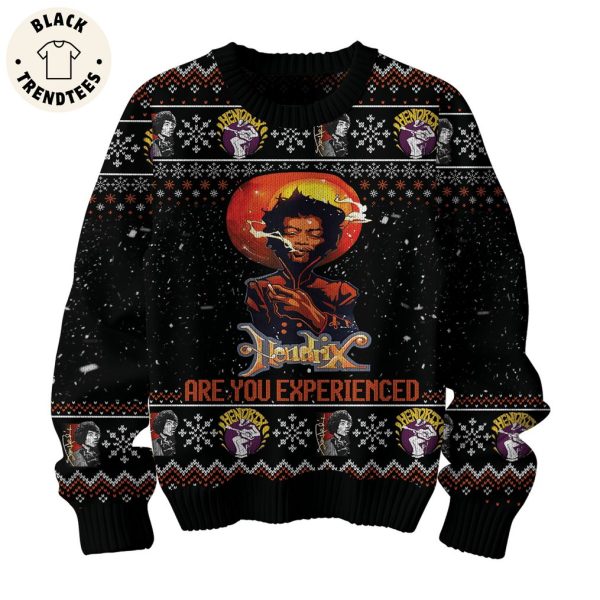 Hendrix Are you Experienced Black Design 3D Sweater