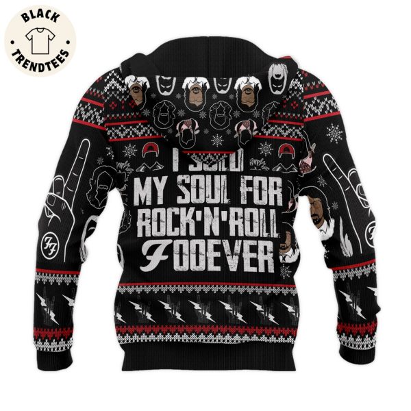 HF I Soul My Osul For Rock N Roll Fooever Black Design 3D Sweater