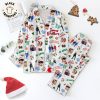 Morgan Wallen Christmas White Design Pajamas Set