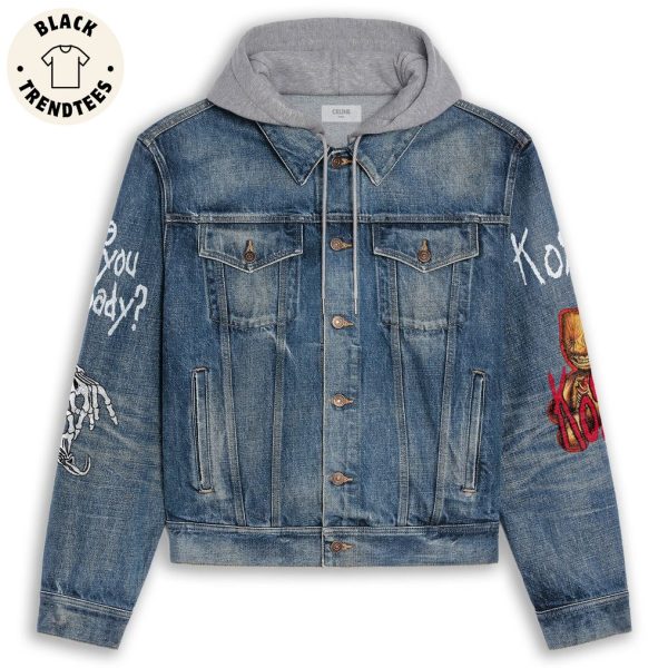 Korn Hooded Denim Jacket