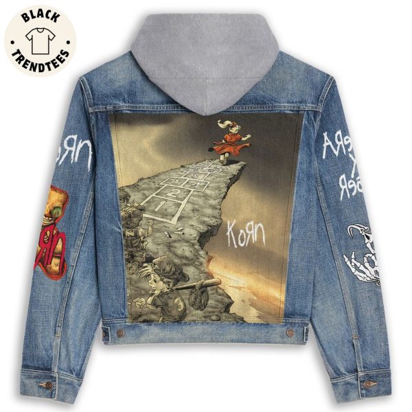 Korn Hooded Denim Jacket