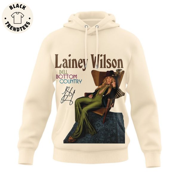 Launet Wilson Bell Bottom Country Portrait Design 3D Hoodie