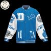 Miami EST 1966 Blue White Design Baseball Jacket
