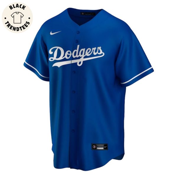 Los Angeles Dodgers Shohei Ohtani Nike Logo Blue Design Baseball Jersey