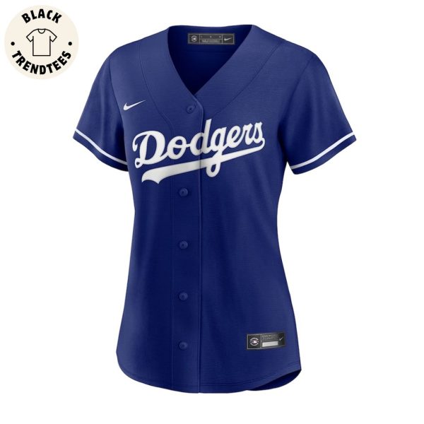 Los Angeles Dodgers Shohei Ohtani Nike Logo Blue Design Baseball Jersey