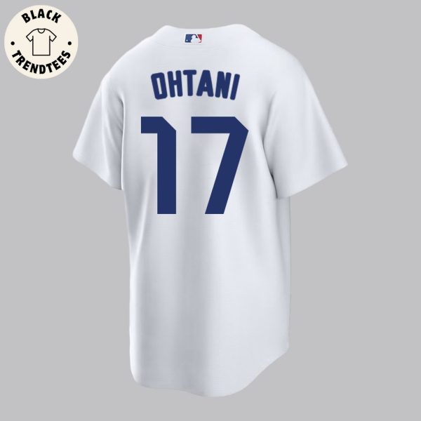 Los Angeles Dodgers Shohei Ohtani Nike Logo White Design Baseball Jersey