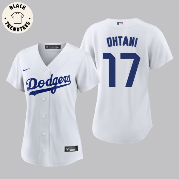 Los Angeles Dodgers Shohei Ohtani Nike Logo White Design Baseball Jersey