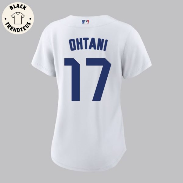 Los Angeles Dodgers Shohei Ohtani Nike Logo White Design Baseball Jersey