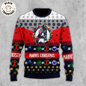 Marvel Christmas Christmas Design 3D Sweater