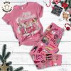 Just A Girl Who Loves Christmas Movies Green Design Pajamas Set