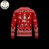 Merry Snowflakes Swift Songs And Christmas Cheer Portrait Green Design 3D Sweater