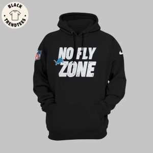 No Fly Zone Coach Dan Campbell Detroit Lions Black Design 3D Hoodie  Longpant Cap Set