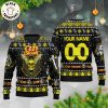 Personalized Have Yourself A Korny Little Christmas Black Skull Design 3D Sweater