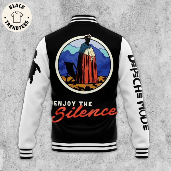 Personalized Enjoy The Depeche Mode Silence Black Design Baseball Jacket