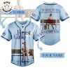 Personalized Doctor Who Blue Design Baseball Jersey