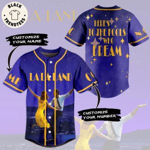 Personalized Lalaland Design Baseball Jersey