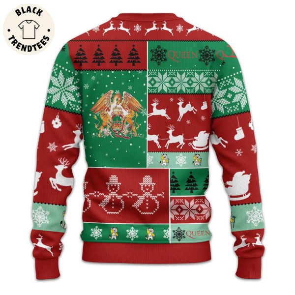 Queen Christmas Design 3D Sweater
