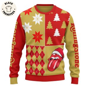 Rolling Stones Christmas Design 3D Sweater