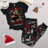 Santa Baby Put Kane Brown Under The Tree For Me Christmas Design Pajamas Set