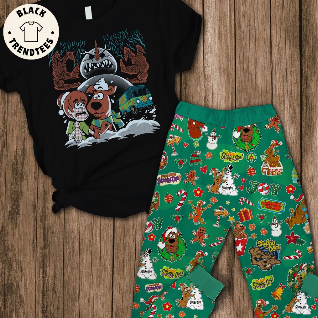 Scooby-Doo Black Design Pajamas Set