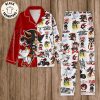 Portals K-12 White Design Pajamas Set