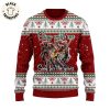 NLV Red Christmas Design 3D Sweater