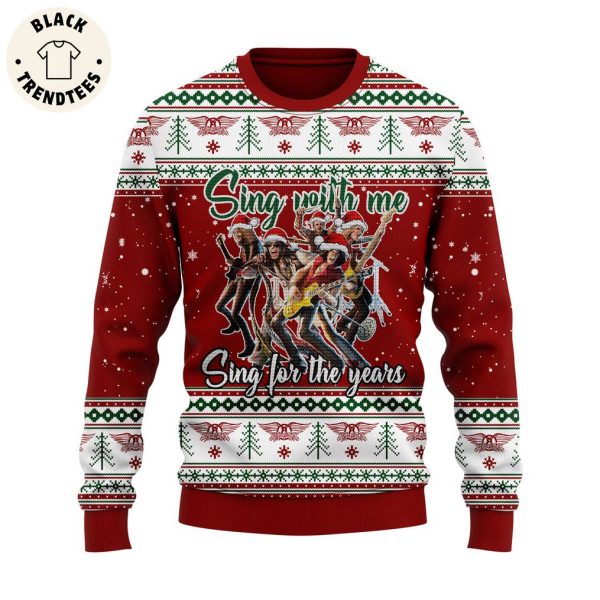 Sing Weith Me Sing For The Years Christmas Design 3D Sweater