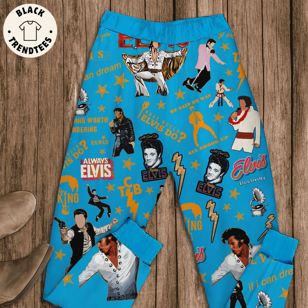 Elvis 2024 pajama pants