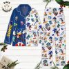 Shadow Mascot Red White Design Premium Pajamas Set