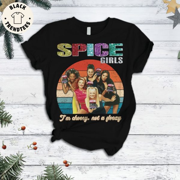 Spice Girls I’m Choosy Not A Floozy Black Design Pajamas Set