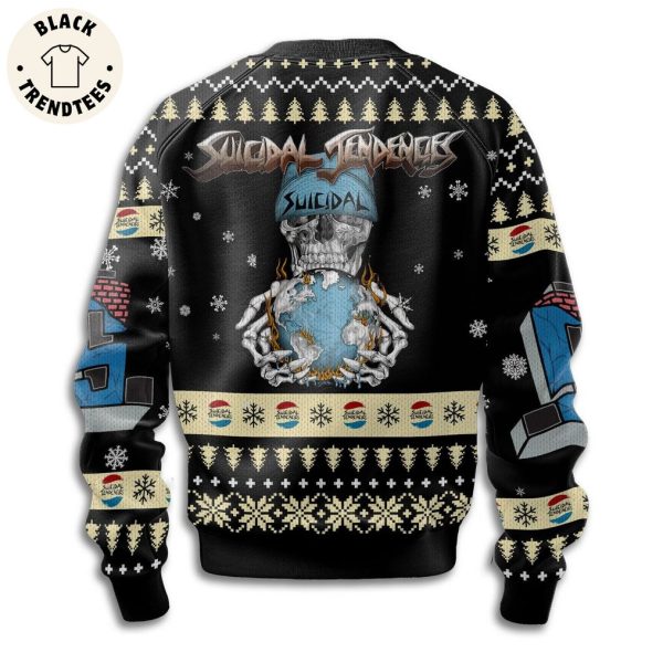 Sucidal Tendencies Skull Black Design 3D Sweater