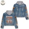 You Can Call Me Old Fahsioned But I Still Listen To Cher Portrait Design Hooded Denim Jacket