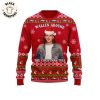 WRLD 999 Christmas Red Design 3D Sweater