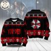Shine Down Black Red Design 3D Sweater