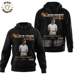 Adam Doleac Rong Side Of A Sunrise 2024 Tour Black Design 3D Hoodie