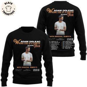 Adam Doleac Rong Side Of A Sunrise 2024 Tour Black Design 3D Sweater